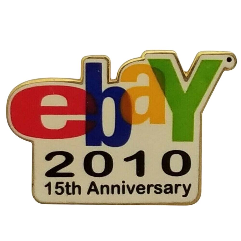 Ebay On Location Pins Set of4 2010 to 2011 Radio Anniversary Pin eBayana Pinback - Picture 2 of 13